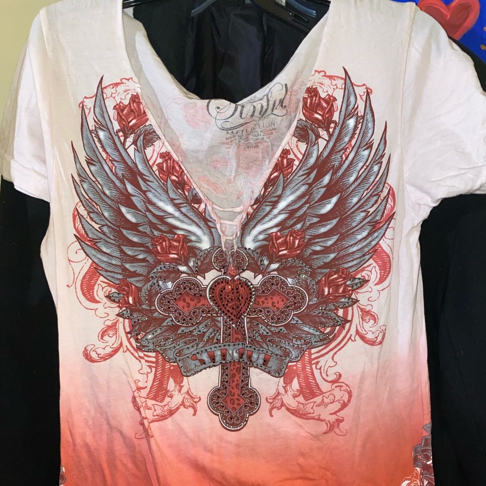 Affliction ladies tee